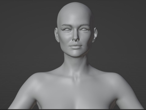 Keira Knightley 3Dモデル