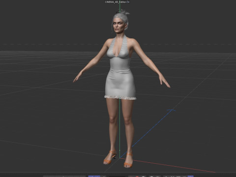 Keira Knightley 3Dモデル