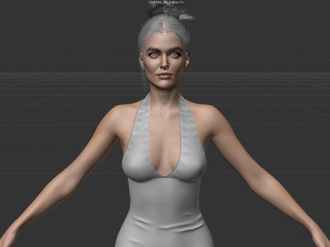 Keira Knightley 3Dモデル