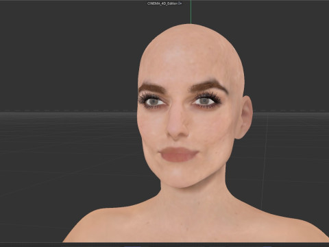 Keira Knightley 3Dモデル