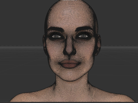 Keira Knightley 3Dモデル