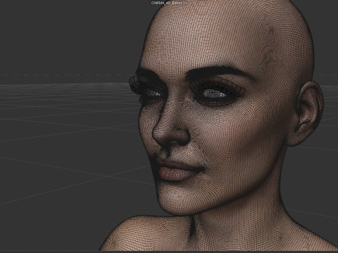 Keira Knightley 3Dモデル