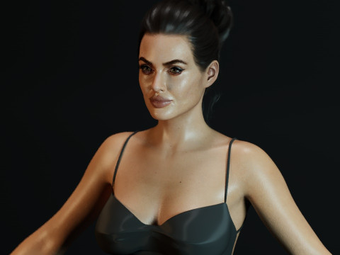 Angelina Jolie Modello 3D