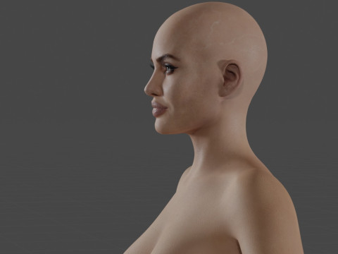 Angelina Jolie Modello 3D
