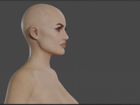 Angelina Jolie Modello 3D