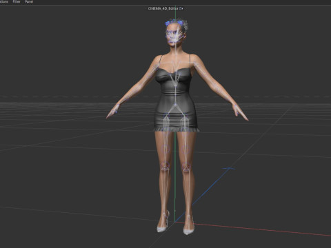 Angelina Jolie Modello 3D