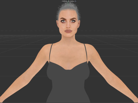Angelina Jolie Modello 3D