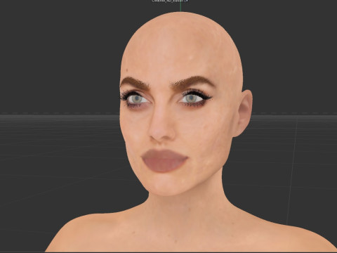 Angelina Jolie Modello 3D