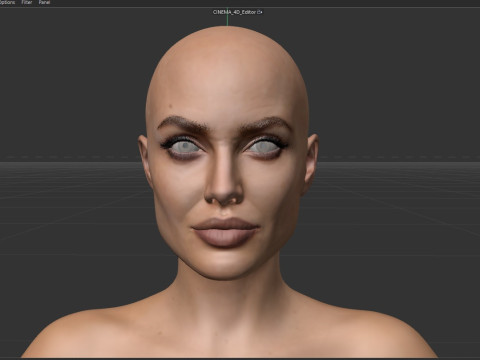Angelina Jolie Modello 3D