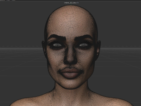 Angelina Jolie Modello 3D