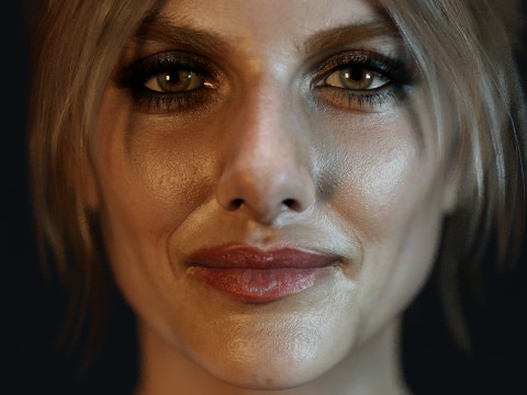 Melanie Laurent Modèle 3D