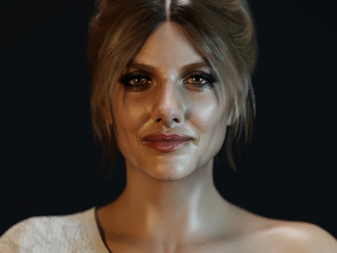 Melanie Laurent Modèle 3D