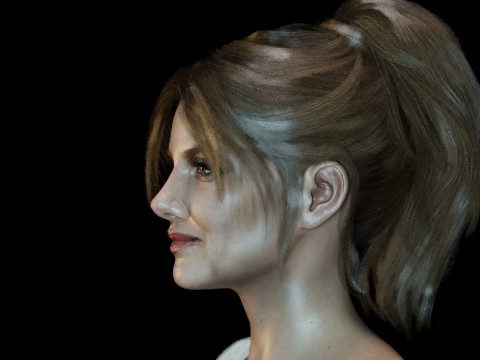 Melanie Laurent Modèle 3D