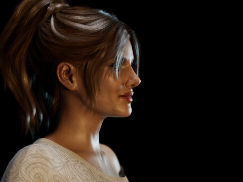 Melanie Laurent Modèle 3D