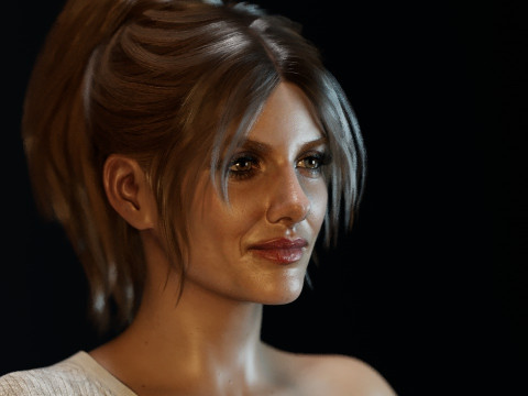 Melanie Laurent Modèle 3D