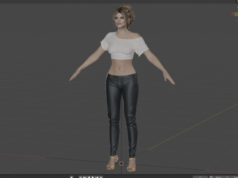 Melanie Laurent Modèle 3D