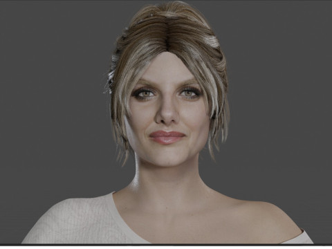 Melanie Laurent Modèle 3D