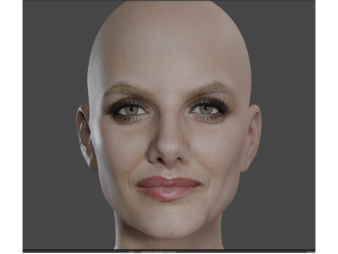 Melanie Laurent Modèle 3D