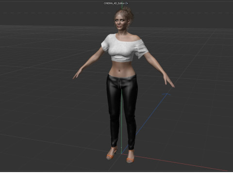 Melanie Laurent Modèle 3D