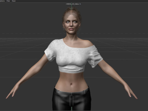 Melanie Laurent Modèle 3D