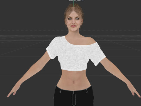 Melanie Laurent Modèle 3D