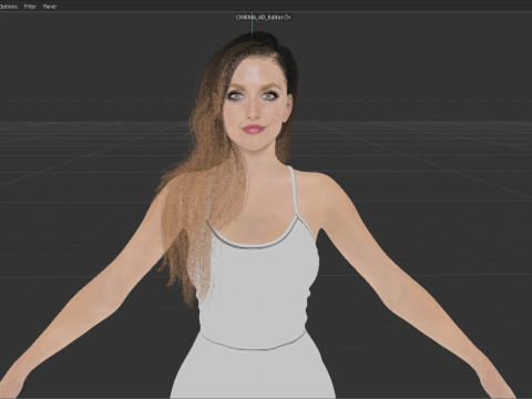 Katie Cassidy 3D Model