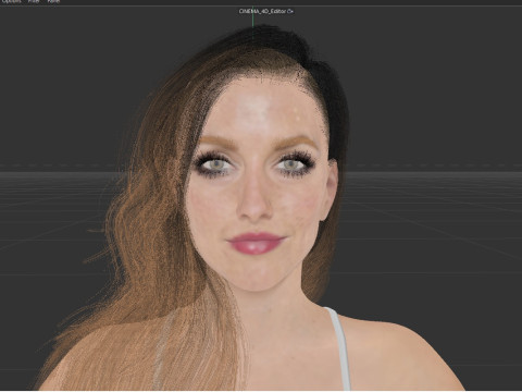 Katie Cassidy 3D Model