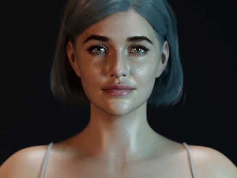Emilia Clarke 3D Model