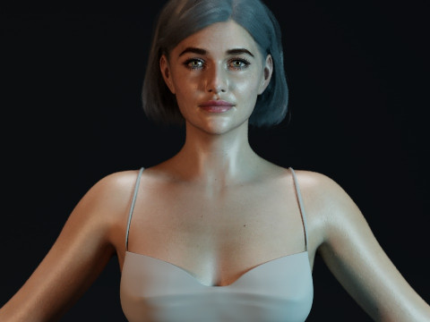 Emilia Clarke 3D Model