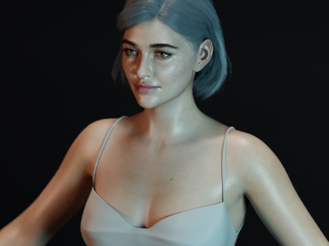Emilia Clarke 3D Model