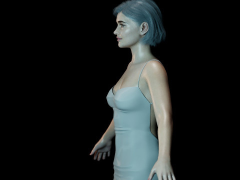 Emilia Clarke 3D Model