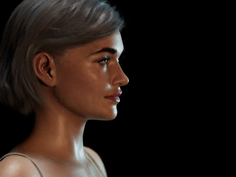 Emilia Clarke 3D Model