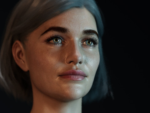 Emilia Clarke 3D Model