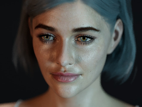 Emilia Clarke 3D Model