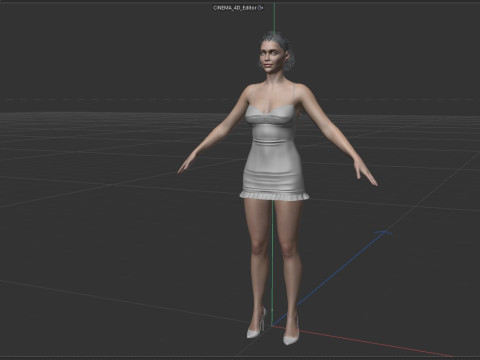 Emilia Clarke 3D Model