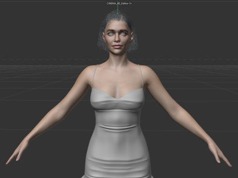 Emilia Clarke 3D Model