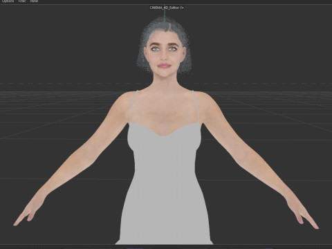 Emilia Clarke 3D Model