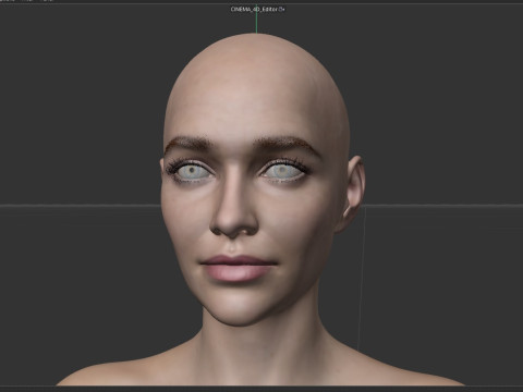 Emilia Clarke 3D Model