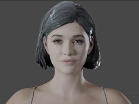 Emilia Clarke 3D Model
