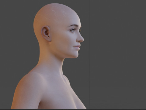 Emilia Clarke 3D Model