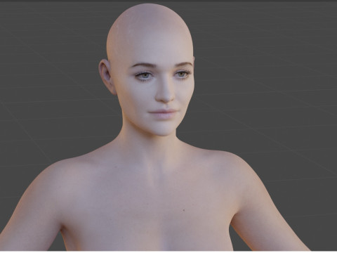 Emilia Clarke 3D Model