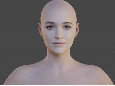Emilia Clarke 3D Model