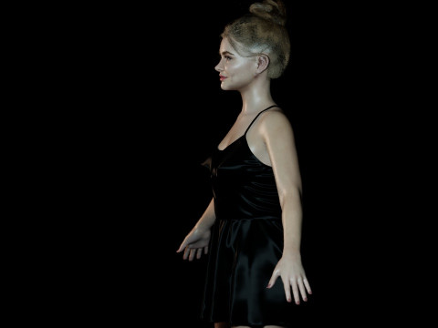 Chloe Grace Moretz Model 3D