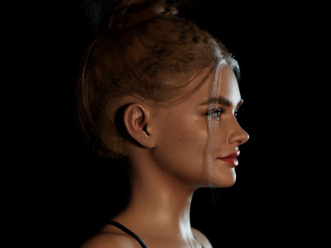 Chloe Grace Moretz Model 3D