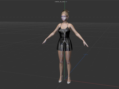 Chloe Grace Moretz Model 3D