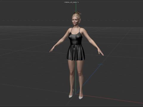 Chloe Grace Moretz Model 3D