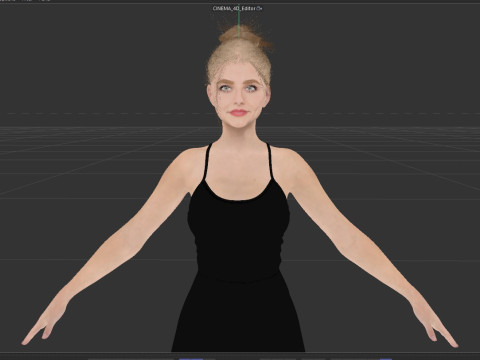 Chloe Grace Moretz Model 3D