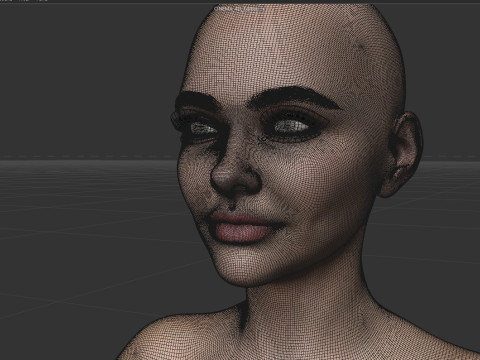 Chloe Grace Moretz Model 3D