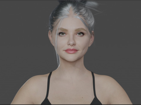 Chloe Grace Moretz Model 3D