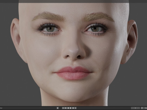 Chloe Grace Moretz Model 3D